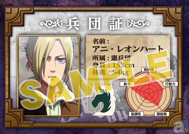 進撃の巨人 調査兵団資料館×アニメイト池袋本店連動キャンペーン！